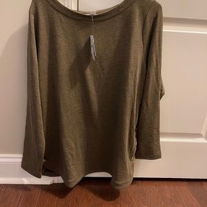 French Terry Side Button Tunic